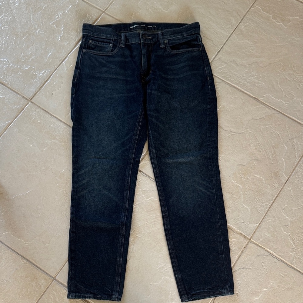 Old Navy Men's Deep Indigo Slim Jeans